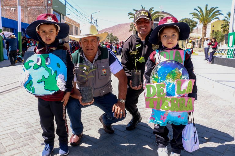Municipio de Uchumayo se sumó a la conservación del planeta tierra