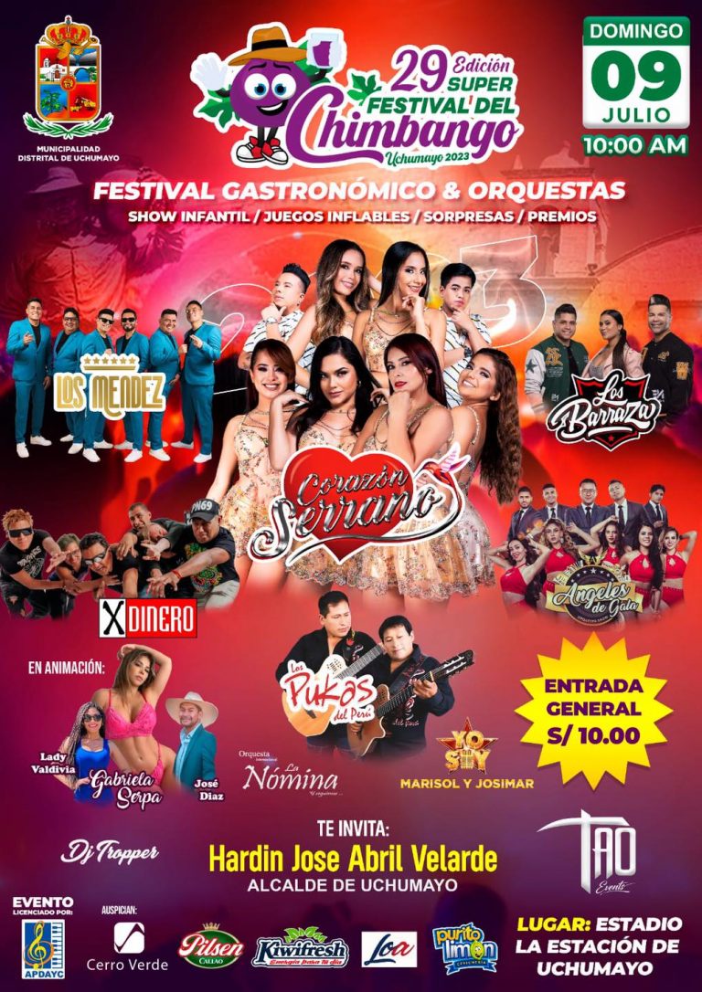 COMO LLEGAR AL FESTIVAL DEL CHIMBANGO