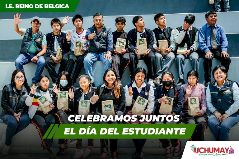 CELEBRAMOS EL DÍA DEL ESTUDIANTE A LOS ALUMNOS DE LA I.E. REINO DE BÉLGICA