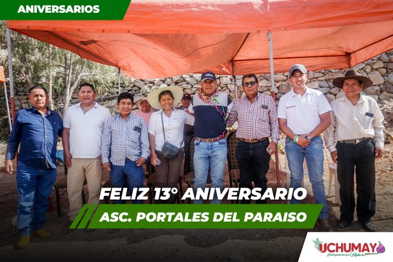 13° Aniversario de Fundación de la Asc. Portales del Paraíso de Virgen de las Peñas
