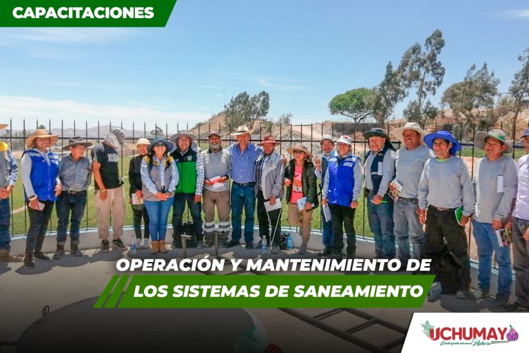 Curso de especialización titulado «Operación y Mantenimiento de los Sistemas de Saneamiento».
