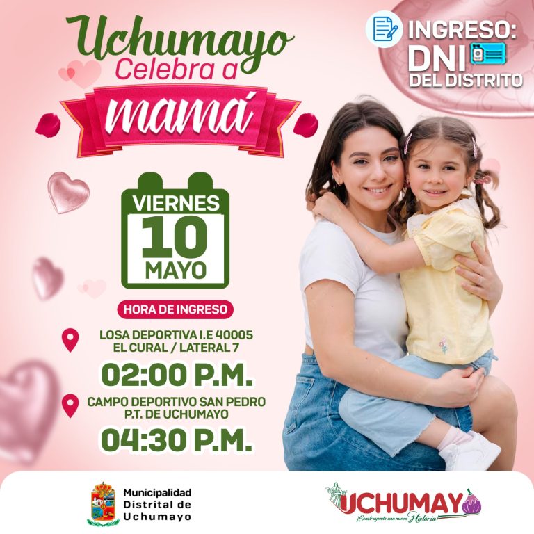 Celebremos juntos a la mamá de Uchumayo con la actividad que tenemos preparada para ella!