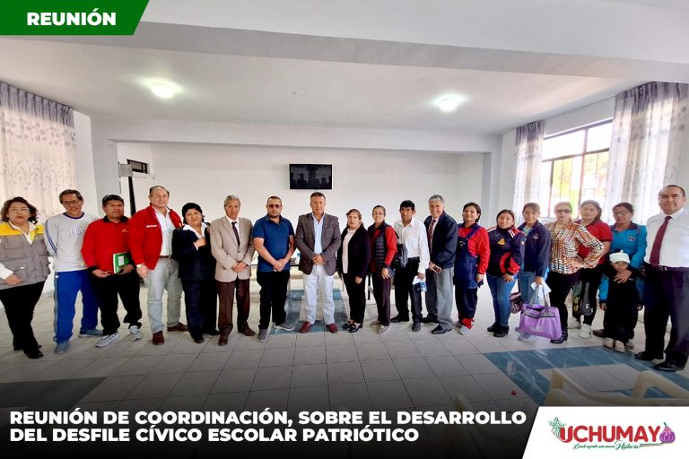 ¡Reunión de coordinación!