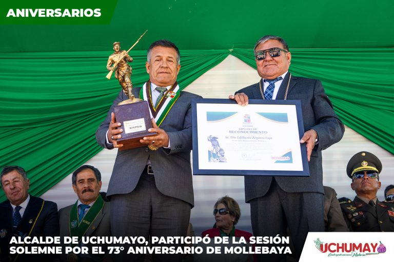 ¡Feliz Aniversario Mollebaya!