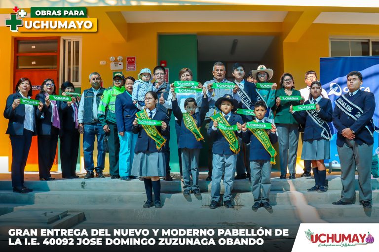 ¡Con más obras, Uchumayo avanza!