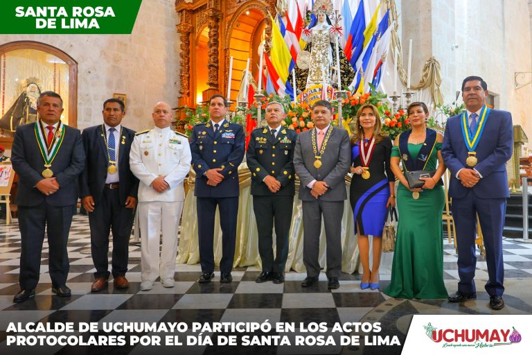 ¡Homenaje a Santa Rosa de Lima!
