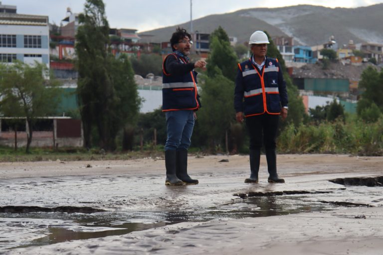 ¡Supervisión de daños en el sector agrario de Congata!