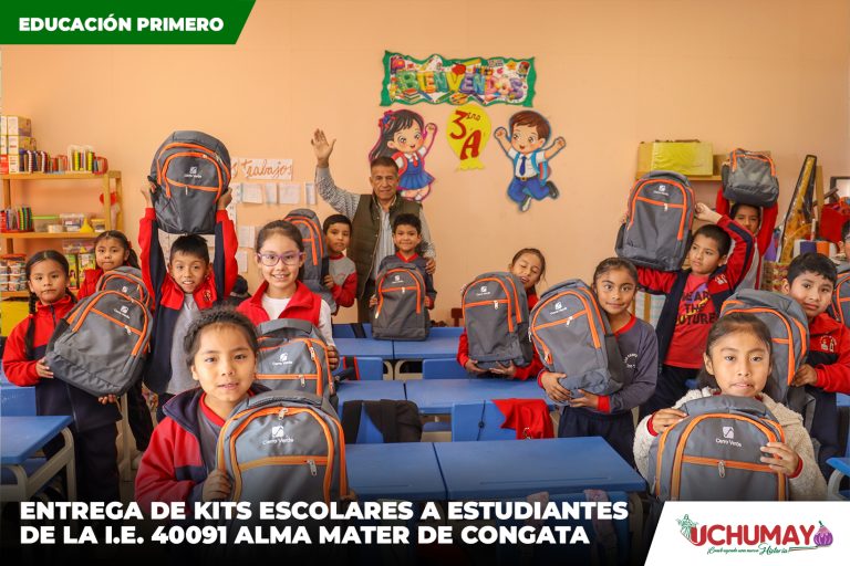 ¡Entrega de Kits Escolares en Uchumayo!