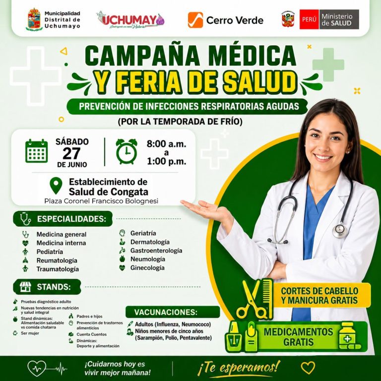 ¡Uchumayo cuida tu salud y la de tu familia!